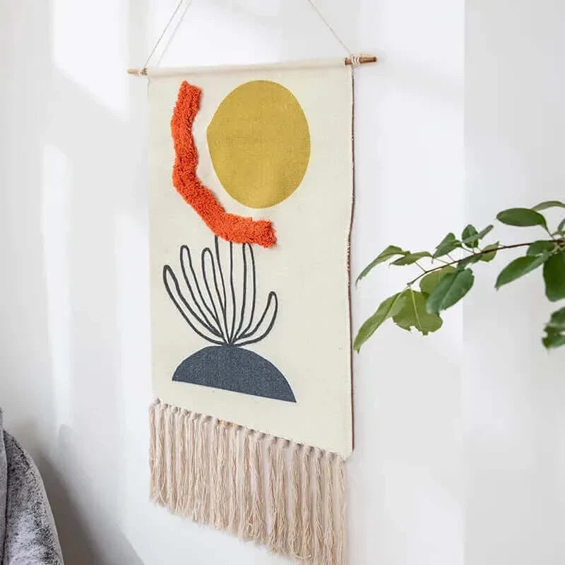 Skorter | Macrame Hanging Cotton Rug