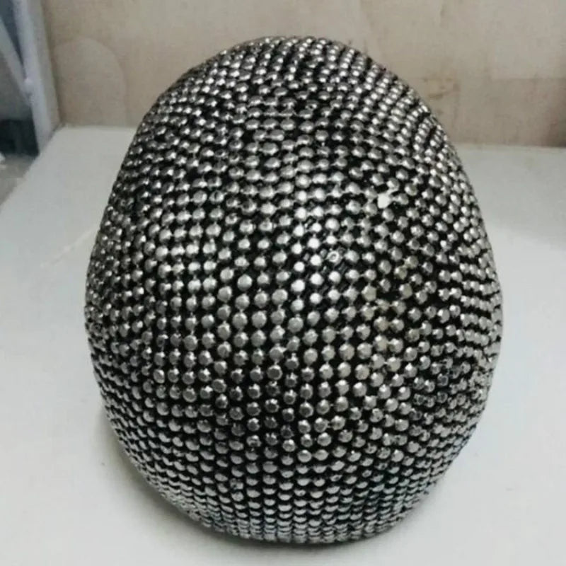 Skorter | BUF Large Silver/Gold Skull Statue Resin Craft Decorative Ornaments Halloween Decoration Sculpture Home Decor Figures