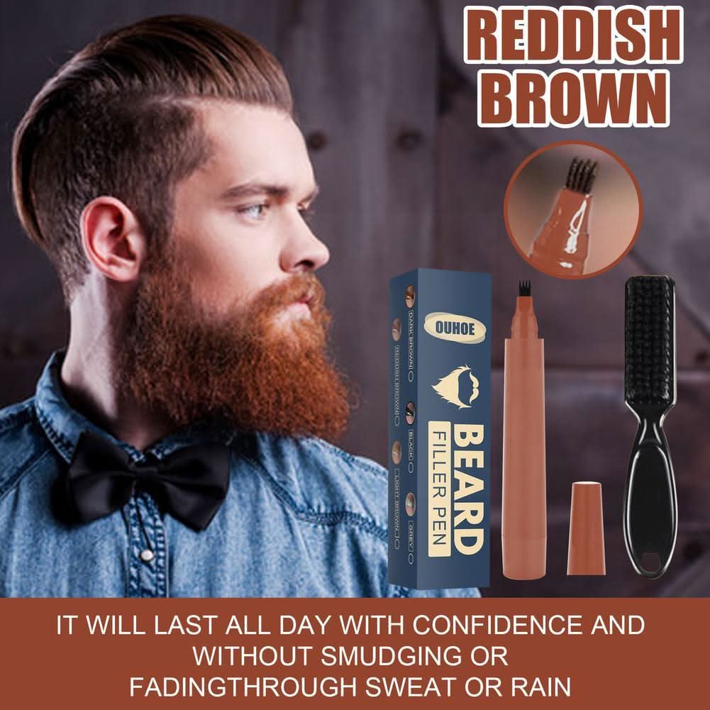 Skorter | Beard Filler Set - Tighter and Fuller Beard For All Men!