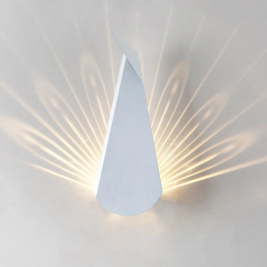 Skorter | ElegantLight - Peacock Lamp Modern LED Wall Lamp