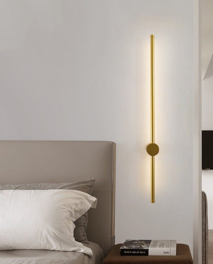 Skorter | NordicRod – Minimalist Wall Lamp with Plug for Chic Interiors