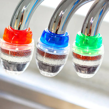Skorter | Faucet filter with mineral beads for clean and filtered tap water