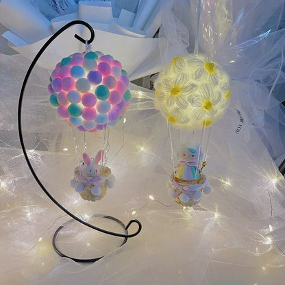 Skorter | DIY Hot Air Balloon-shaped Flying Animals Night Lamp