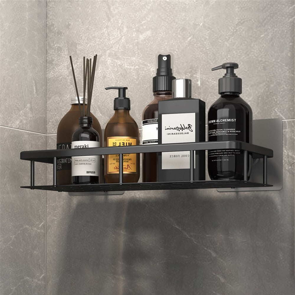 Skorter | Bathroom shelves corner shelf without drilling shower shelf holder