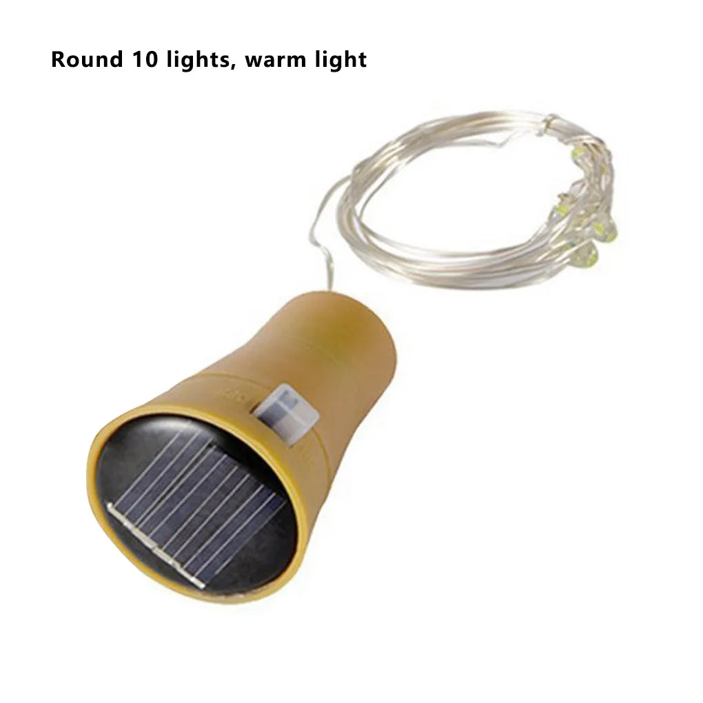 Skorter | Solar-Powered Bottle Cork String Lights