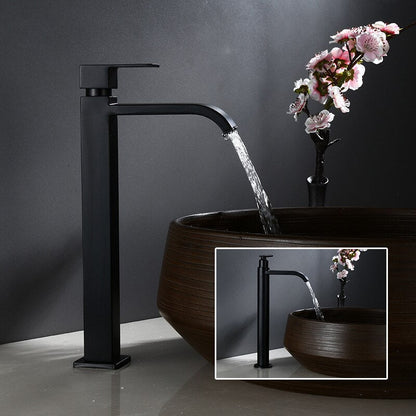 Skorter | Black Cold Water Single Faucet for Sink Installation