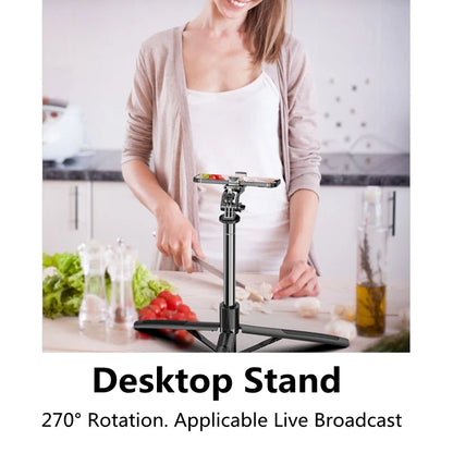 Skorter | Foldable Wireless Selfie Stick Tripod Monopod with Fill Light