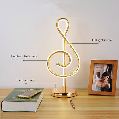 Skørter | Music Notes Table Lamp