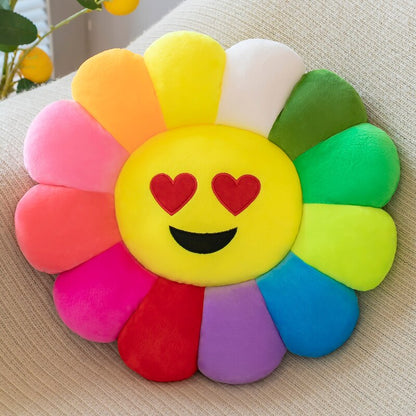 Skorter | Colorful Sunflower Plush Comfort Seat Cushion