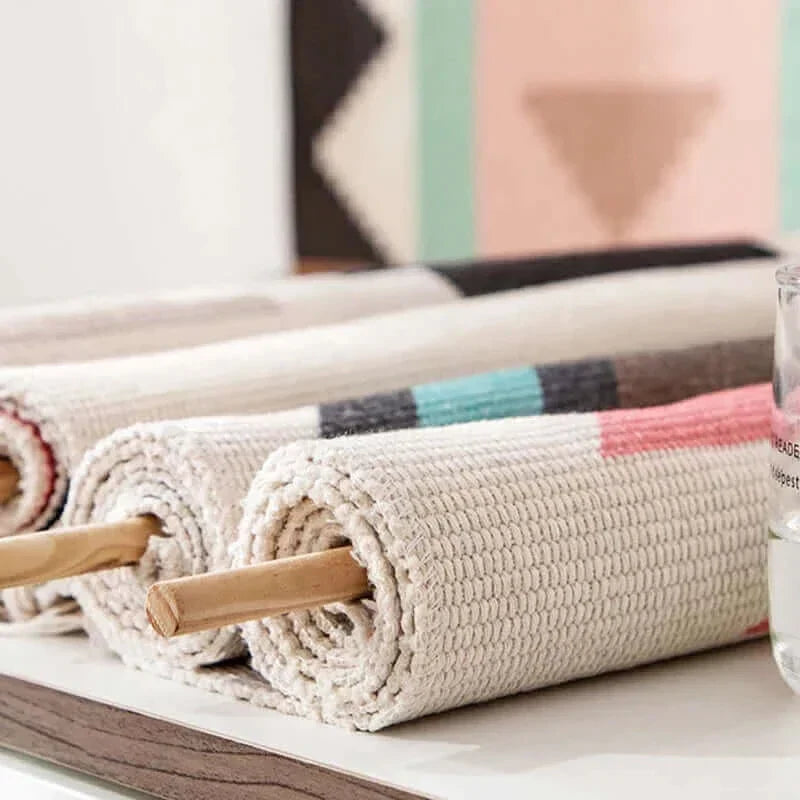 Skorter | Macrame Hanging Cotton Rug