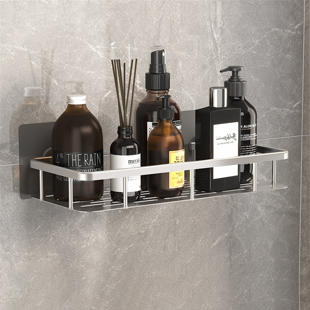 Skorter | Bathroom shelves corner shelf without drilling shower shelf holder