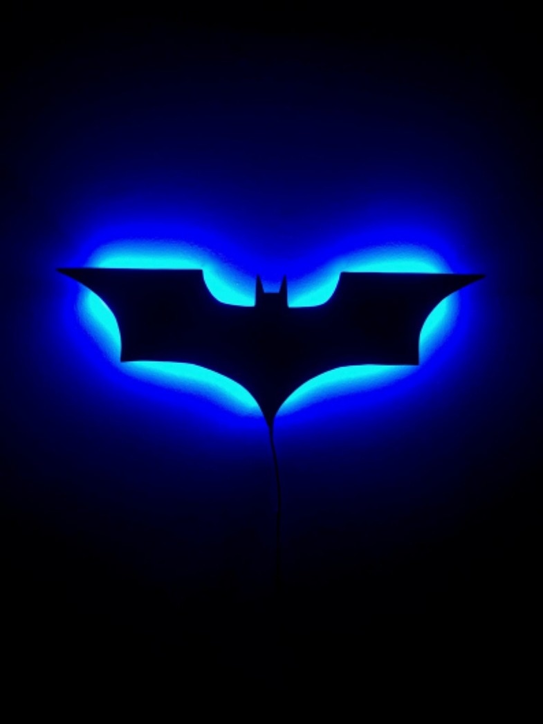 Skorter | Batman LED wall lamp with remote control and color change