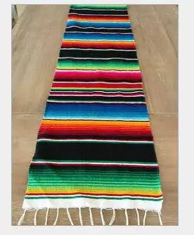 Skorter | Boho Vibrant Mexican Serape Blanket
