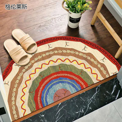 Skorter | Bohemian non-slip semicircular doormat
