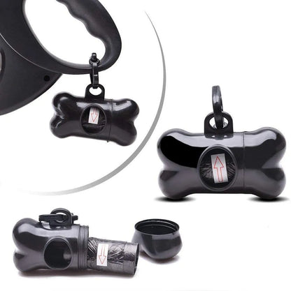 Skorter | Animal waste disposable bags with linen clip and bone bag dispenser