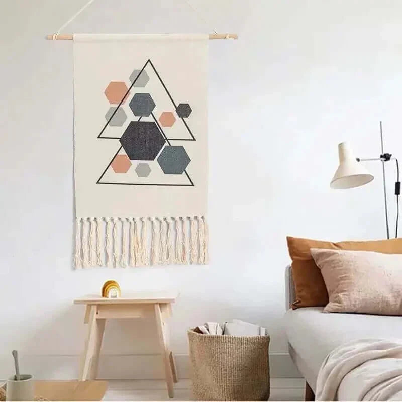 Skorter | Macrame Hanging Cotton Rug