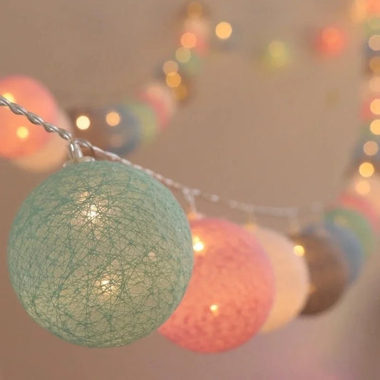 Skorter | GlobeGlow - LED Cotton Thread Lanterns
