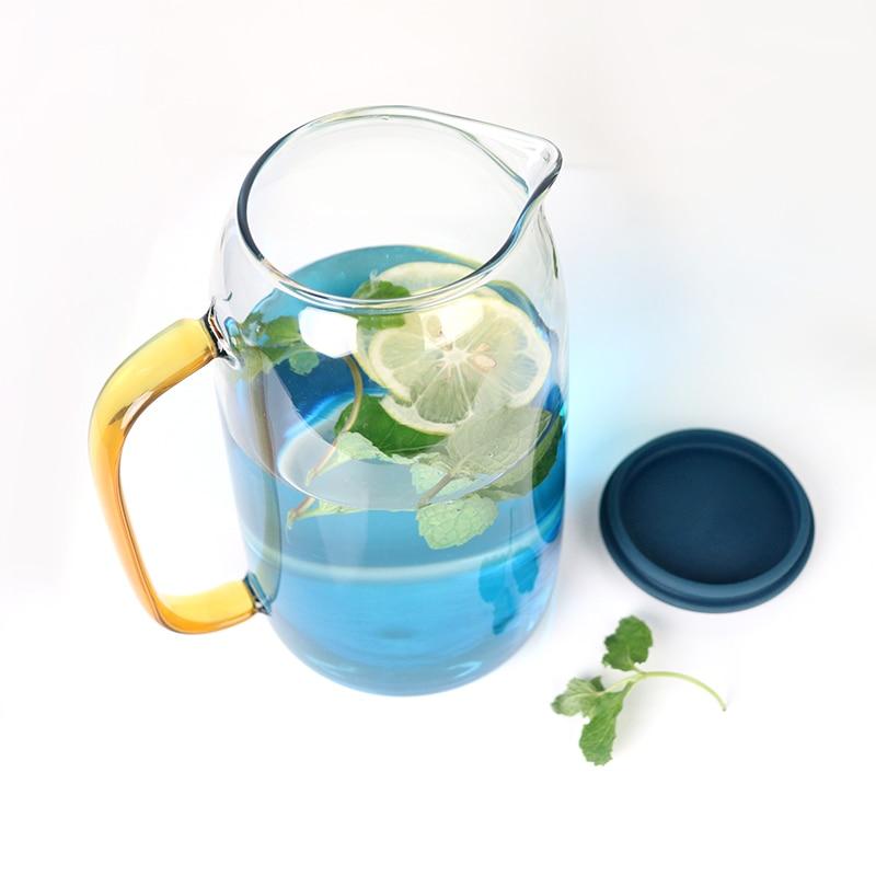 Skorter | Blue Ombre Glass Jug Set
