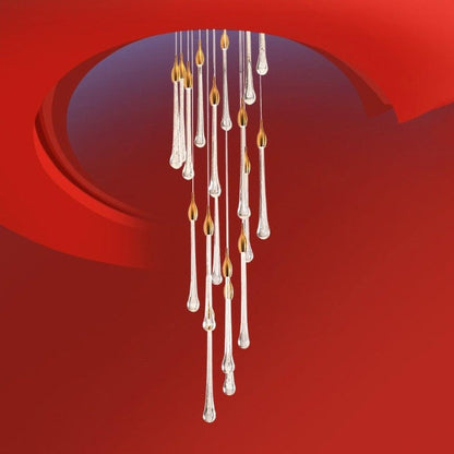 Skorter | Crystal Drop Pendant Light