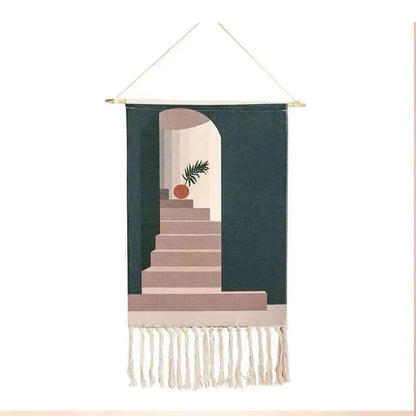 Skorter | Macrame Hanging Cotton Rug