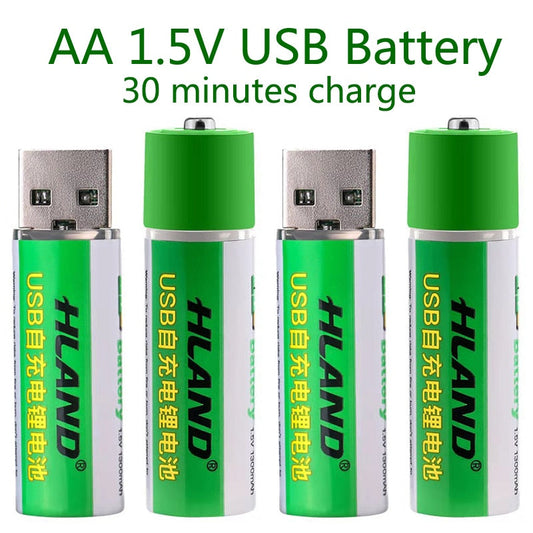 Skorter | 2 pieces USB rechargeable battery