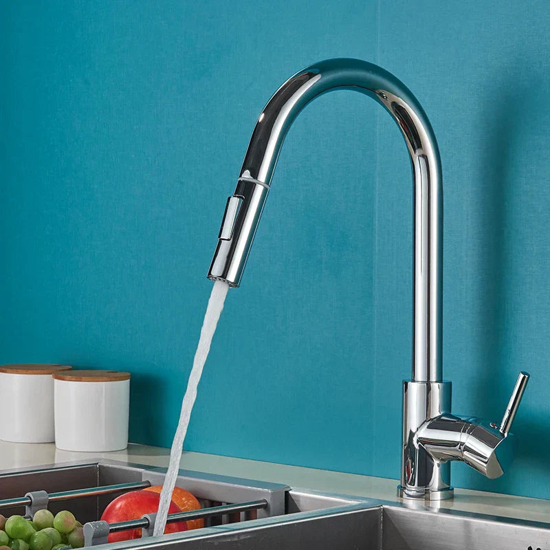 Skorter | AquaTurn – 360° Swivel Kitchen Faucet with Flexible Handle