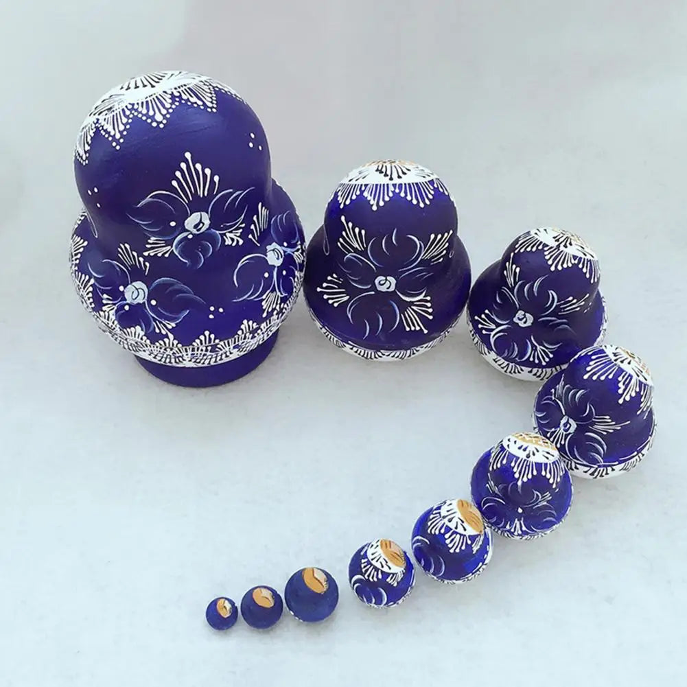 Skorter | 10 pieces/set wooden Russian matryoshka dolls