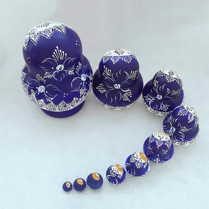 Skorter | 10 pieces/set wooden Russian matryoshka dolls