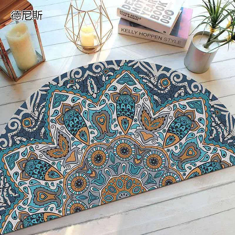 Skorter | Bohemian non-slip semicircular doormat