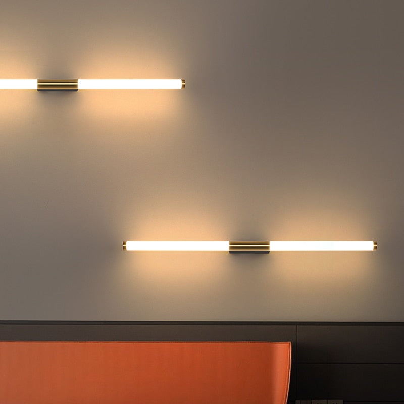 Skorter | BarGleam – Minimalist Gold Wall Lamp with a Modern Twist