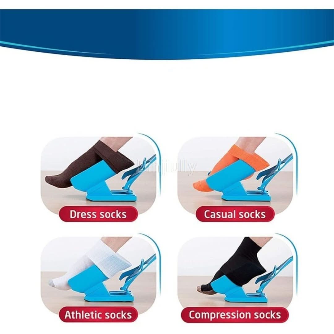 Skorter | Easysock - Simplified Routine For Elderly And People With Back/Knee Issues