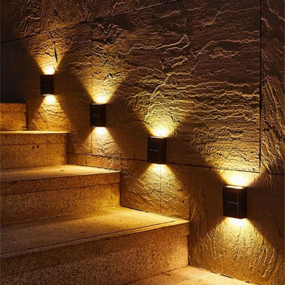 Skorter | Solar Powered Outdoor Terrace Wall Lamp