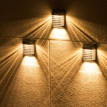 Skorter | Solar LED Garden Wall Light – Solar-powered outdoor lighting for patio and garden