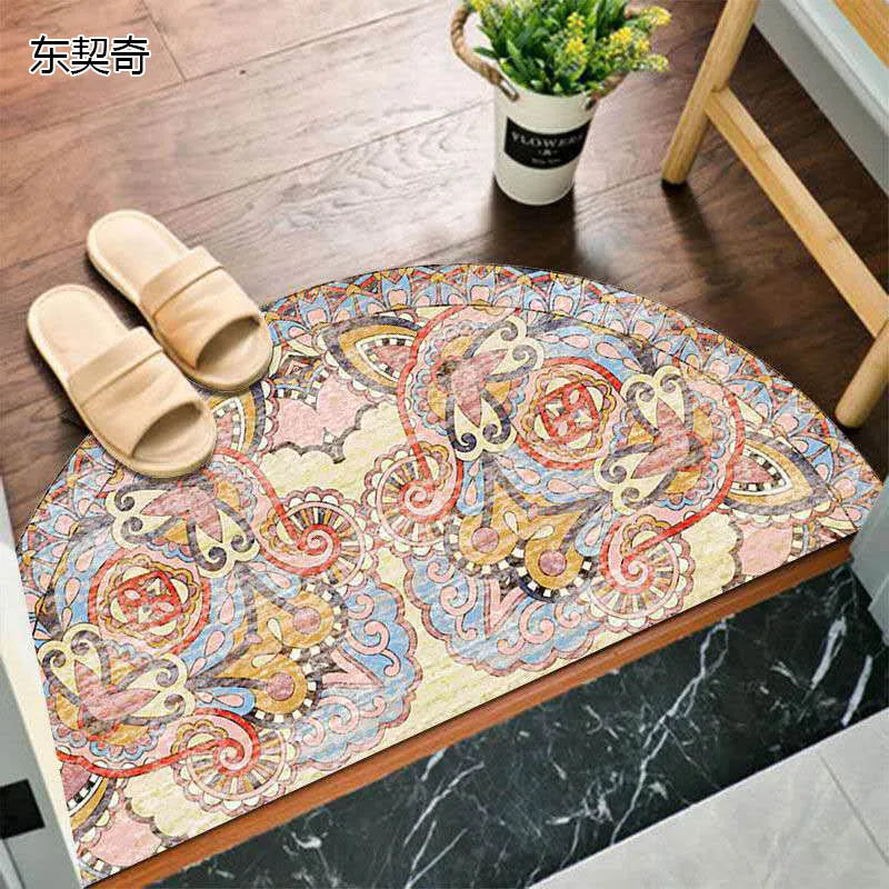 Skorter | Bohemian non-slip semicircular doormat