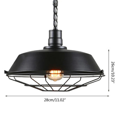 Skorter | Vintage Loft Pendant Light: Industrial Retro Iron Ceiling Light Chandelier for Living Room, Restaurant, Bar, Kitchen