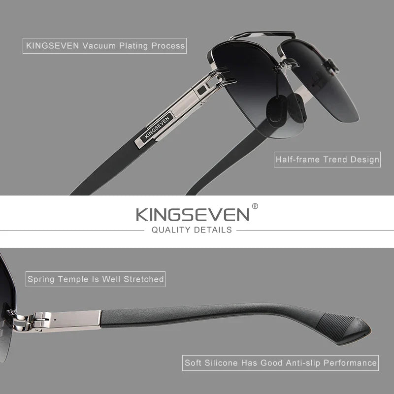 Skorter | KINGSEVEN New Design Sunglasses for Men with Polarized Gradient