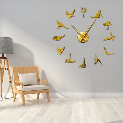 Skorter | Pilates Poser DIY väggklocka