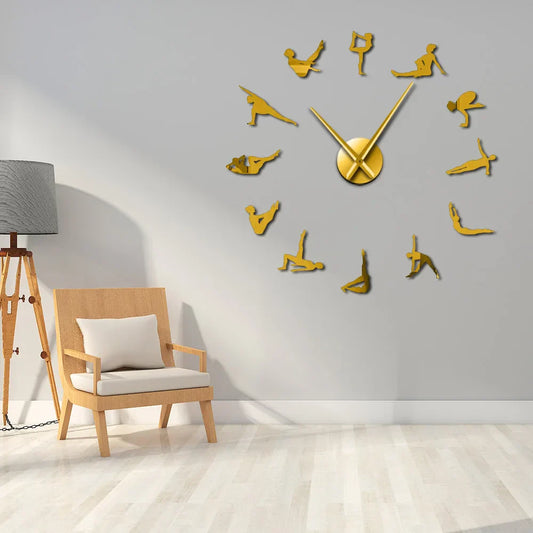 Skorter | Pilates Poser DIY väggklocka