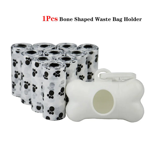 Skorter | Animal waste disposable bags with linen clip and bone bag dispenser