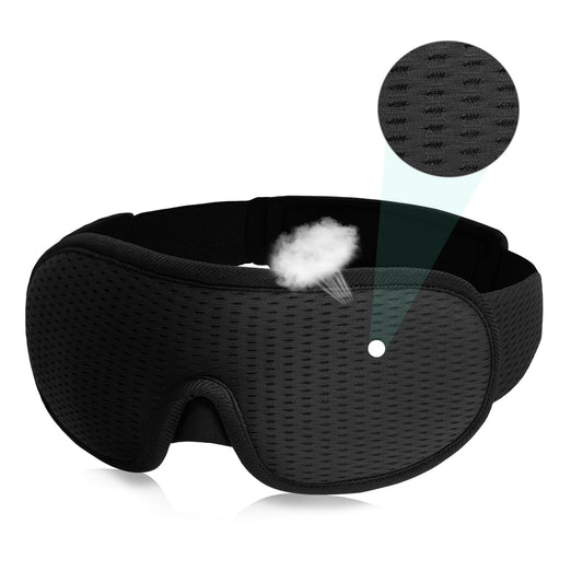 Skorter | 3D Sleep Mask | Light Blocking and Soft Padded