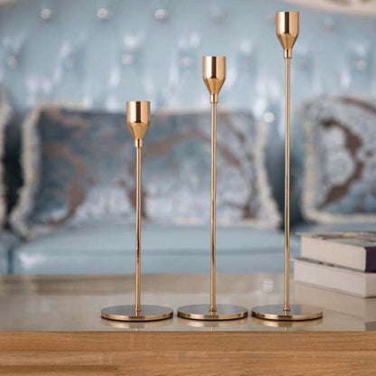 Skorter | 3-piece set metal candle holder