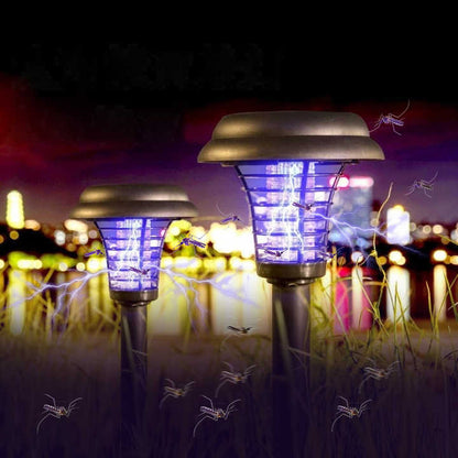 Skorter | Solar Insect Killer with LED Light – Waterproof Garden Light for Mosquito Repulsion