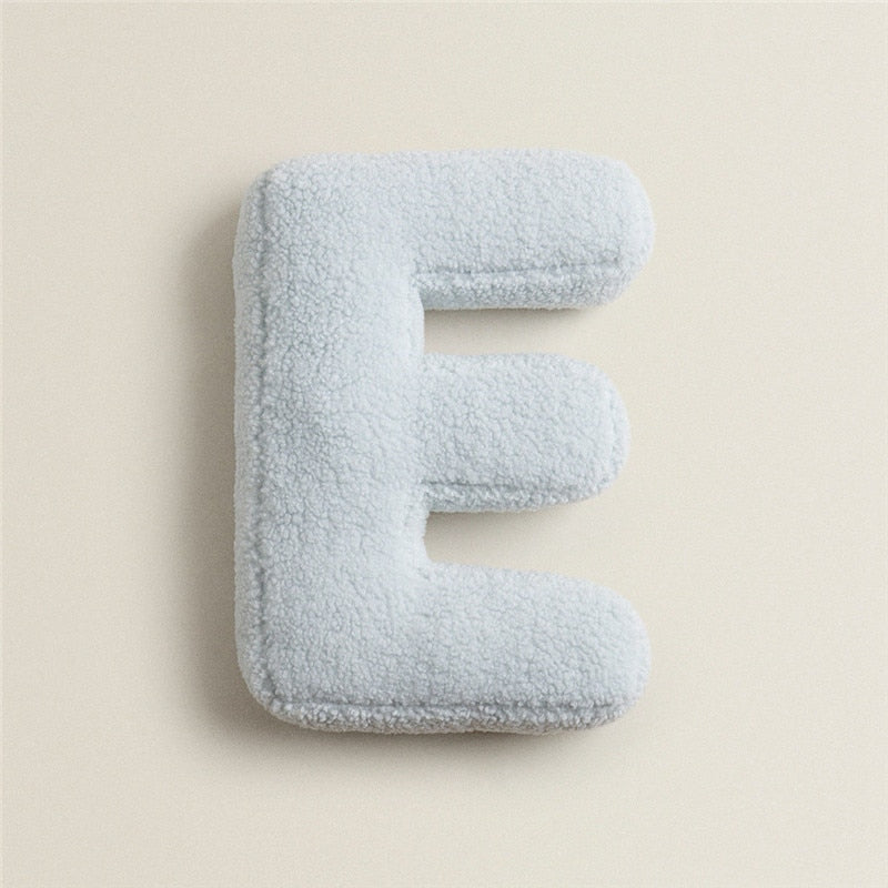 Skorter | Alphabet Letter Fleece Pillow