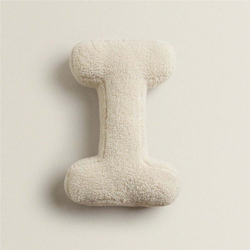 Skorter | Alphabet Letter Fleece Pillow