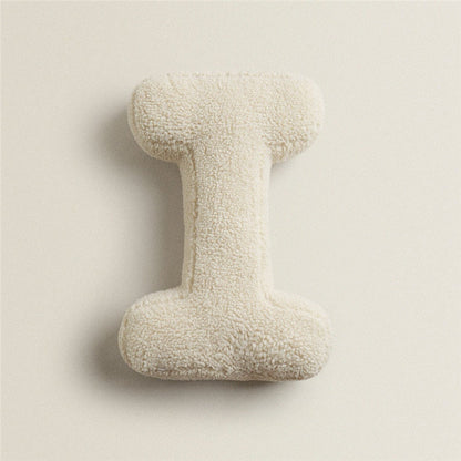 Skorter | Alphabet Letter Fleece Pillow