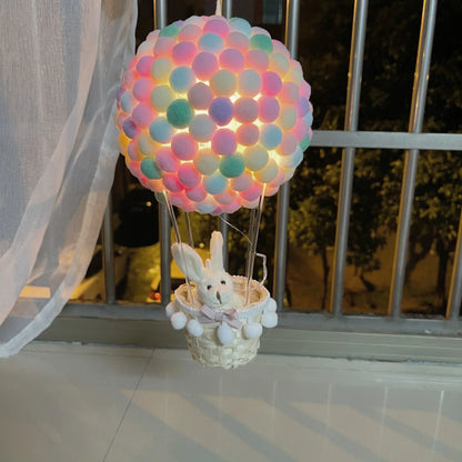 Skorter | DIY Hot Air Balloon-shaped Flying Animals Night Lamp