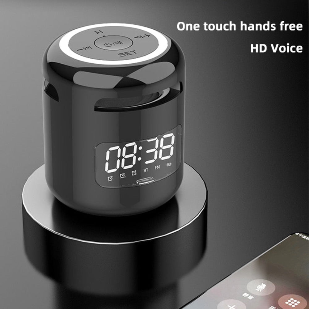 Skorter | Bluetooth Speaker with FM Radio Alarm Clock