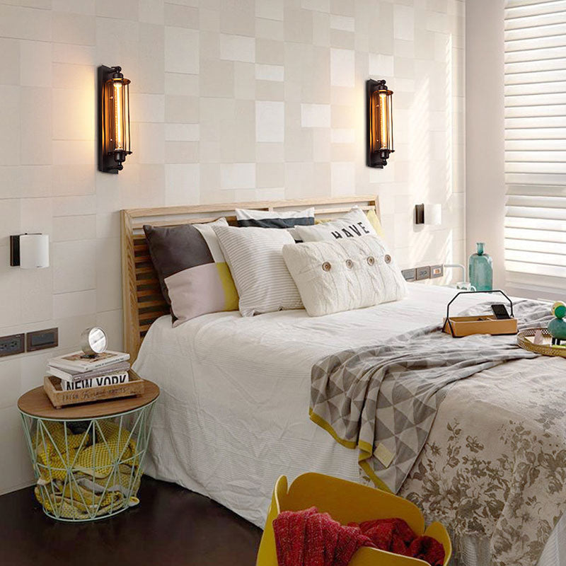 Skorter | Industrial Flute Wall Lamp