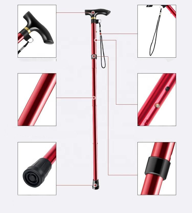 Skorter | Folding Walking Stick for Seniors and Persons with Disabilities