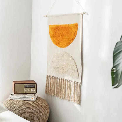 Skorter | Macrame Hanging Cotton Rug